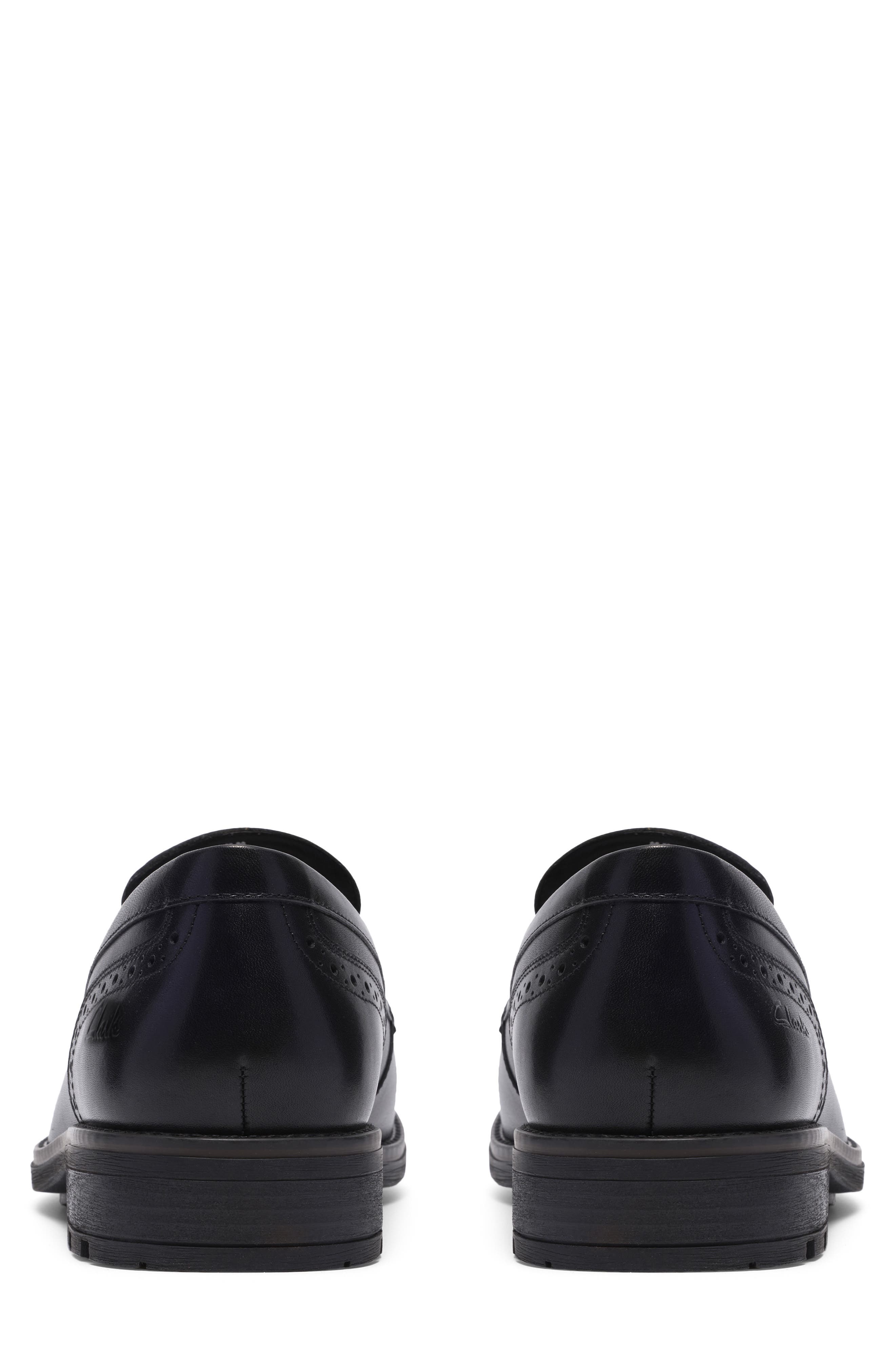 Emmet Flexway Loafer, Alternate, color, BLACK SMOOTH