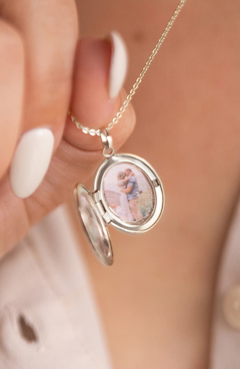 MADE BY MARY Oval Locket Necklace, Alternate, color, 