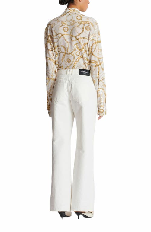 BALMAIN BALMAIN PLAIN DENIM STRAIGHT-FIT JEANS