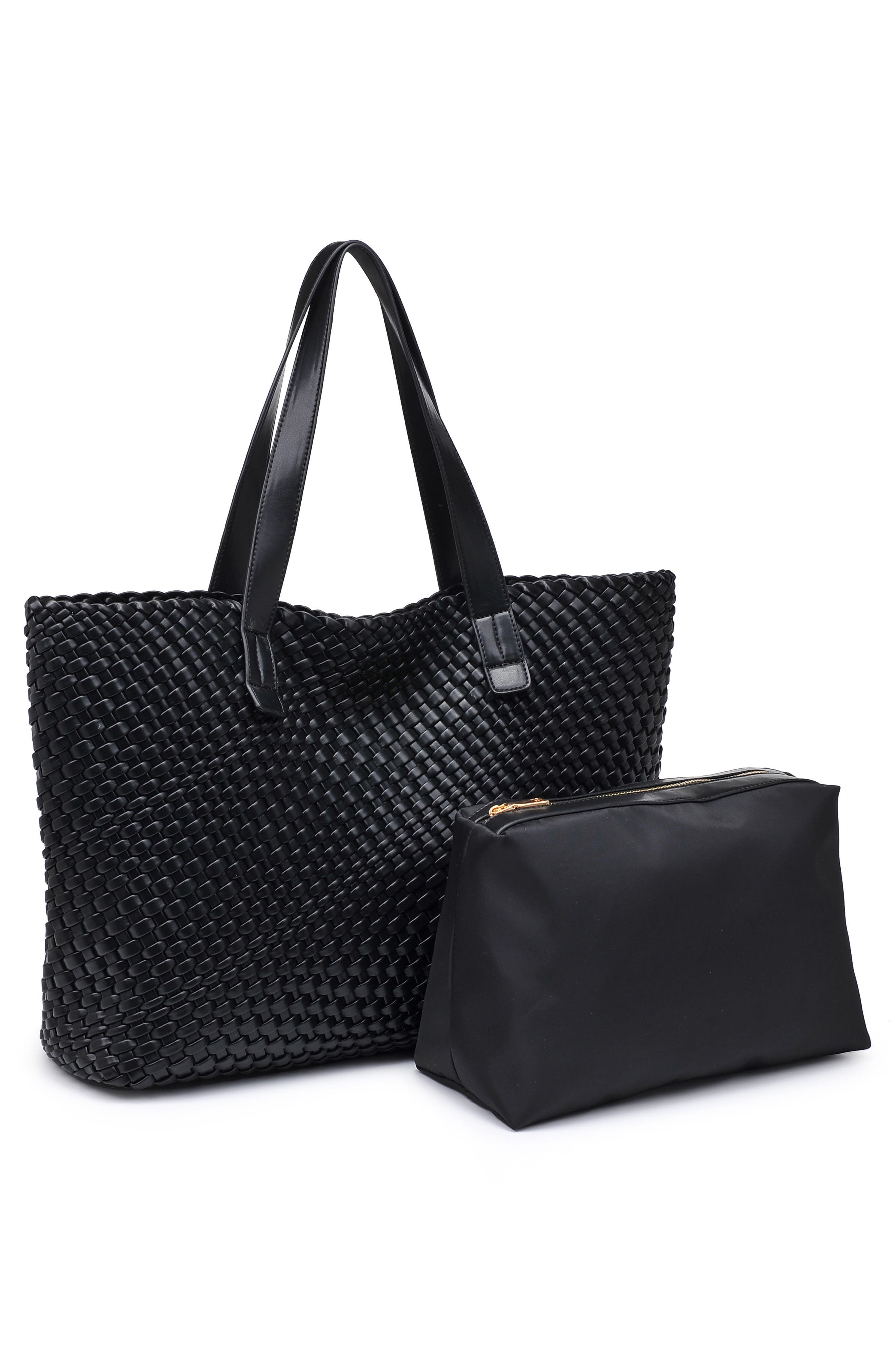 MODA LUXE Weave Tote Bag, Alternate, color, 