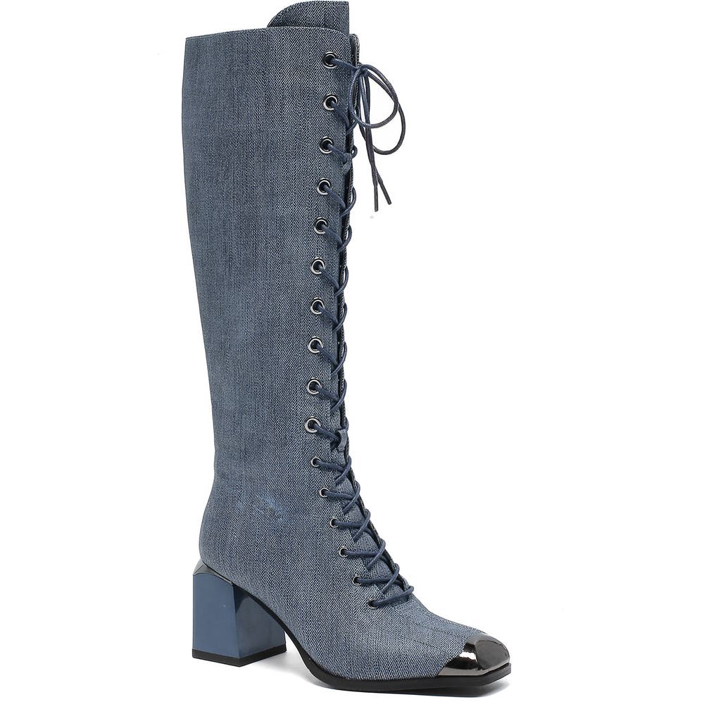 Ninety Union Fuji Cap Toe Boot In Blue