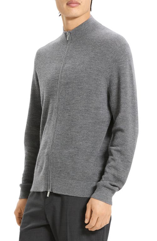Theory Cyr Cashmere Cardigan In Gray
