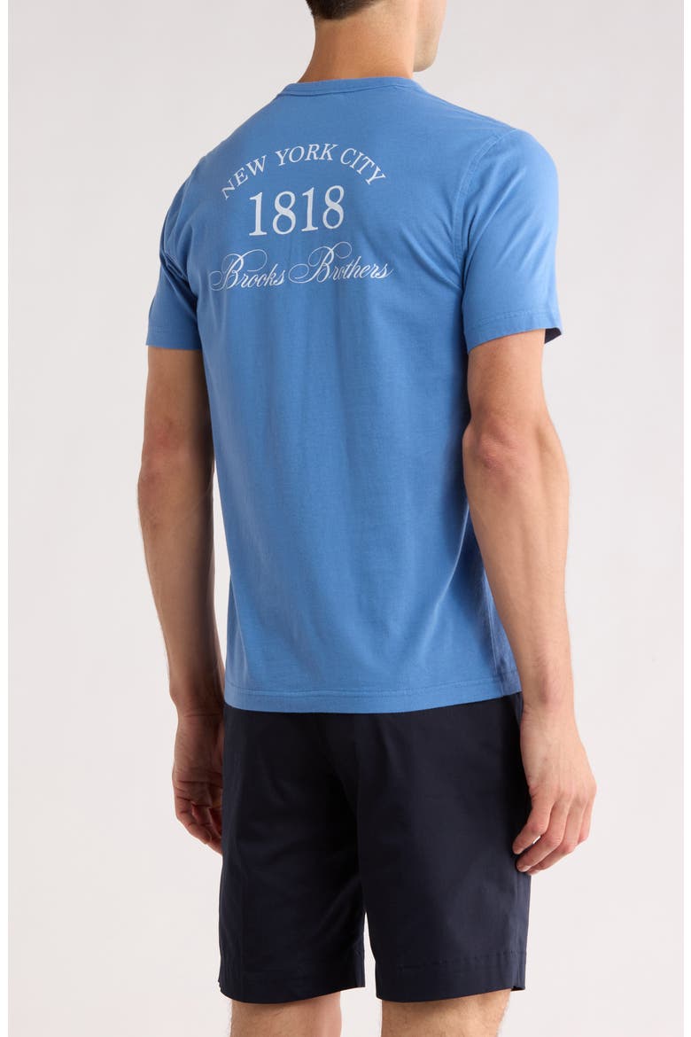 Cotton Jersey Pocket T-Shirt, Alternate, color, BLUE MULTI
