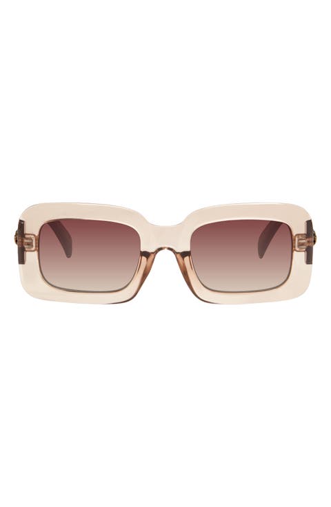 49mm Rectangular Sunglasses