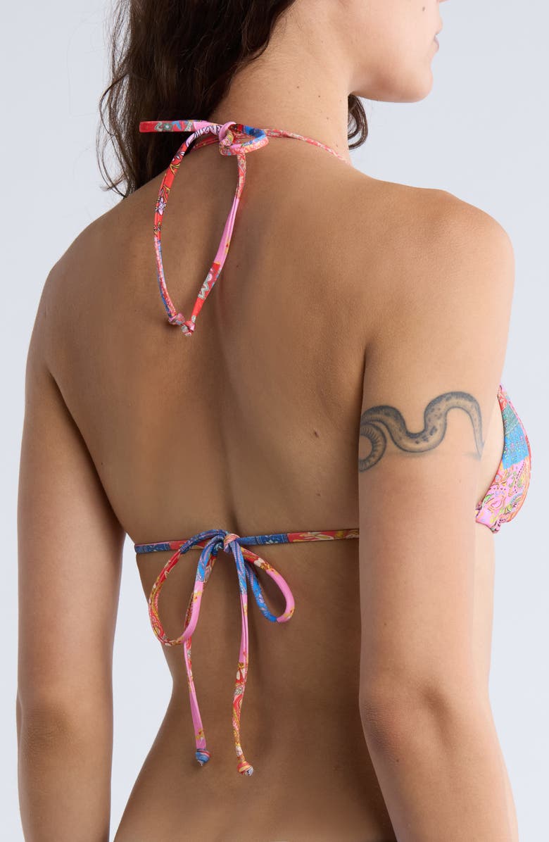 VYB Tunnel Triangle Bikini Top, Alternate, color,