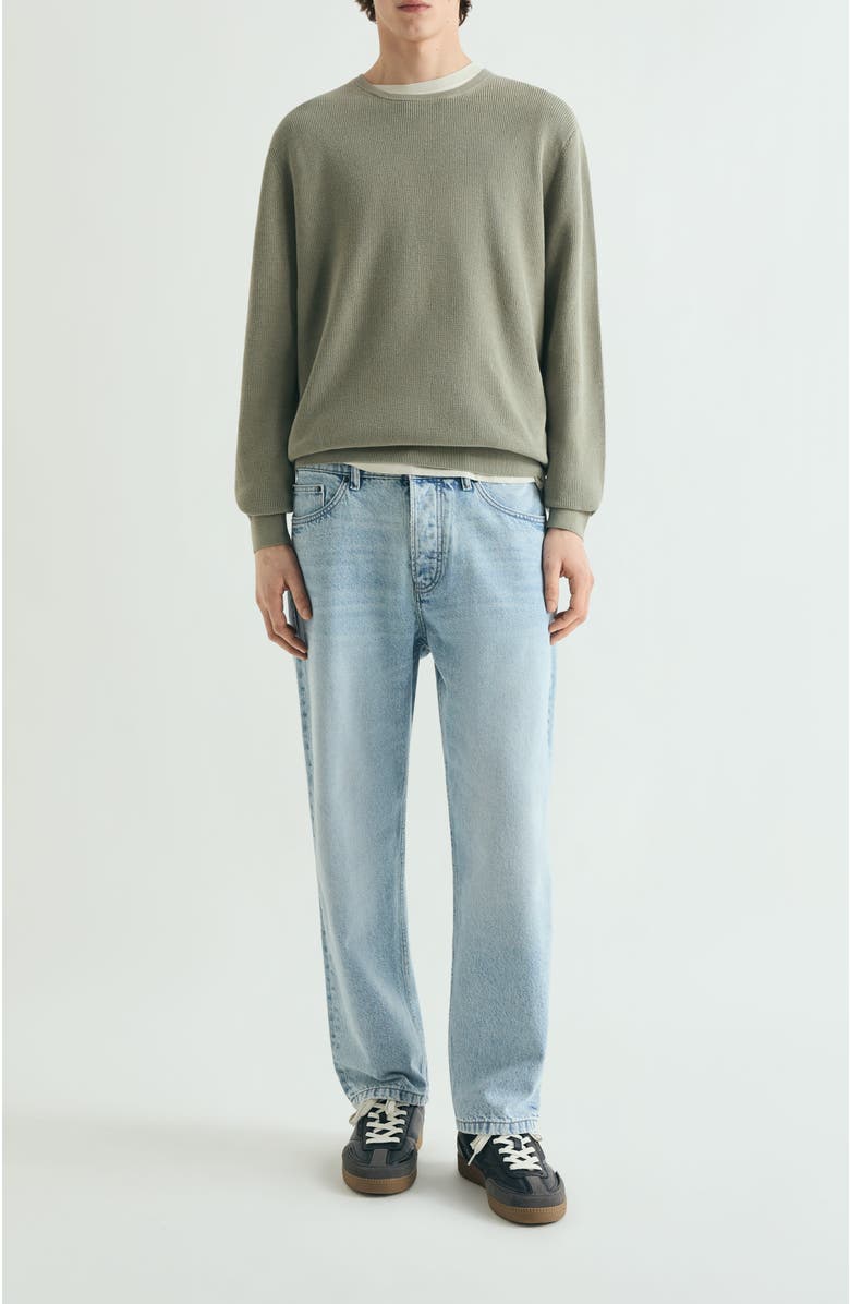 Scalpers Textured Knit Sweater, Alternate, color, Mint