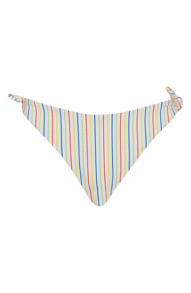 Vitamin A<sup>®</sup> Lou Side Tie Bikini Bottoms, Alternate, color, Retro Stripe