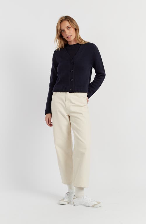 Chinti & Parker Pure Cashmere Cardigan In Blue