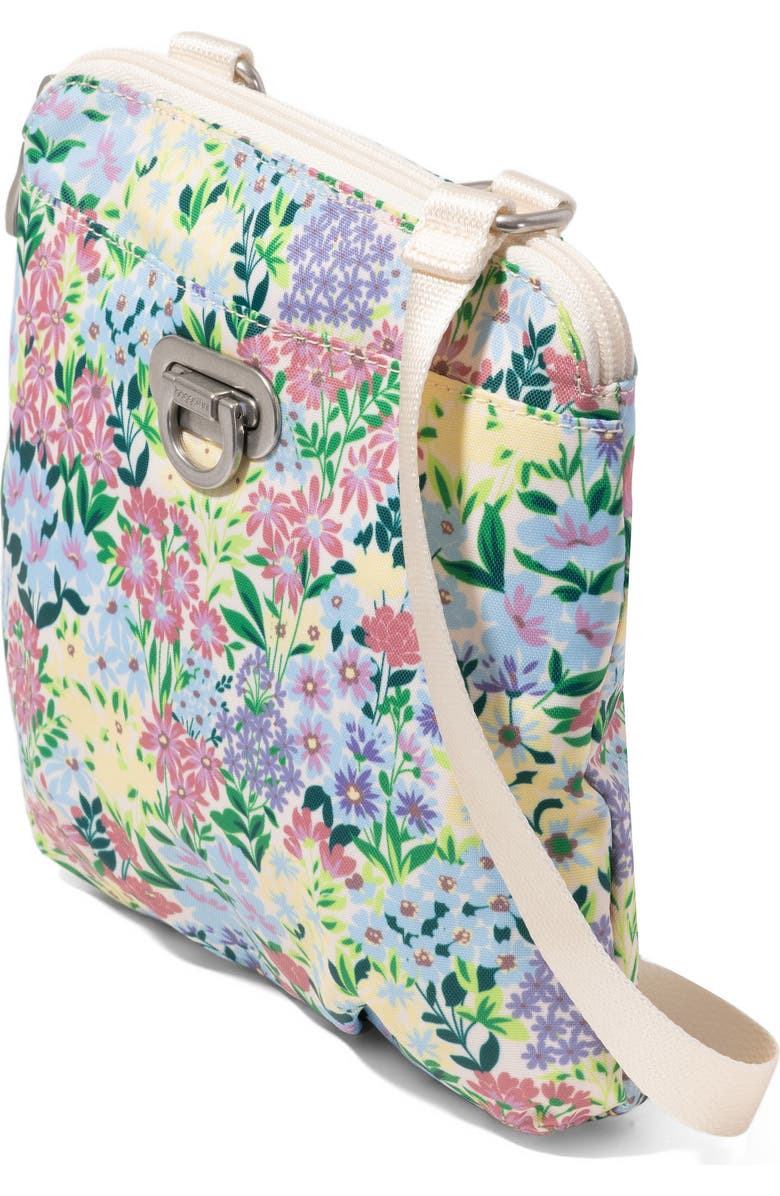 BAGGALLINI Coastal Flip Lock Mini Crossbody, Alternate, color, Meadow Print