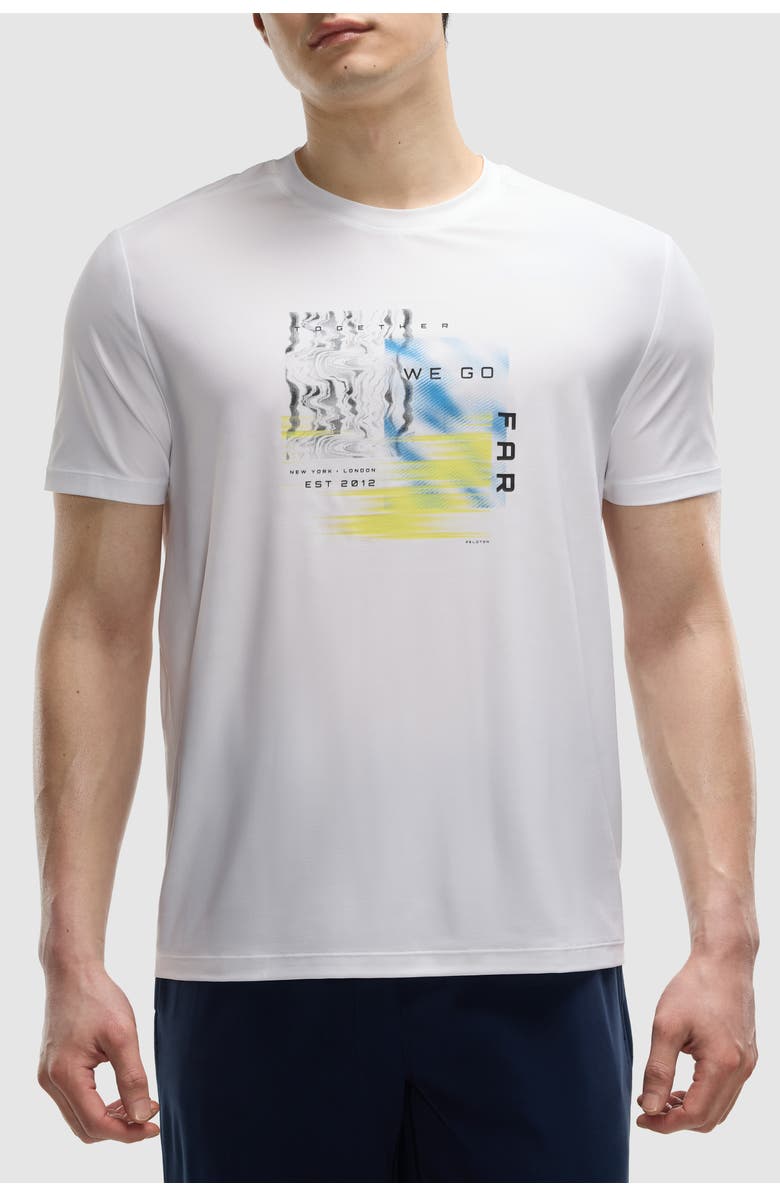 Peloton Essential Multi Seam Short Sleeve, Main, color, White