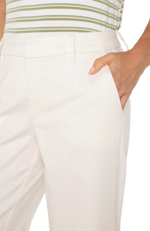Liverpool Los Angeles Kelsey Wide Leg Knit Trousers In Bone
