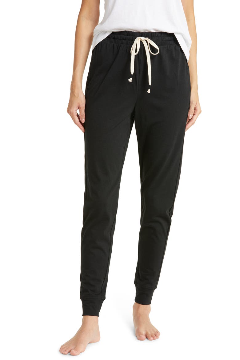 Elsey Tie Waist Lounge Pants, Main, color, TAR