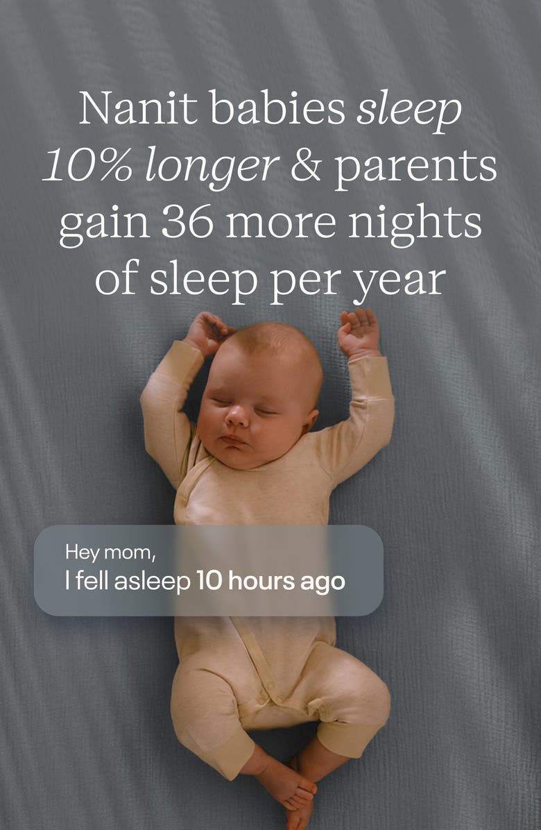 Nanit Pro Smart Baby Monitor & Floor Stand, Alternate, color, White