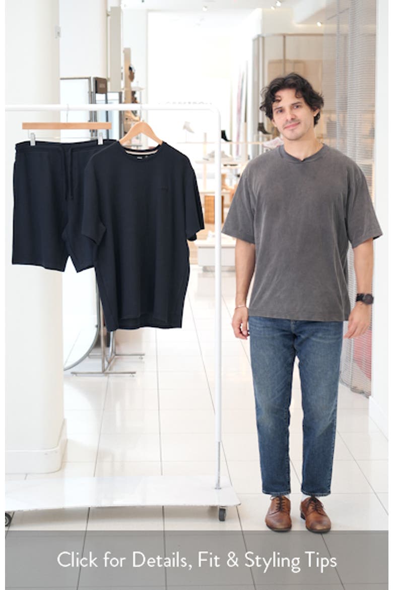 Rib Modal T-Shirt & Pajama Shorts Set video