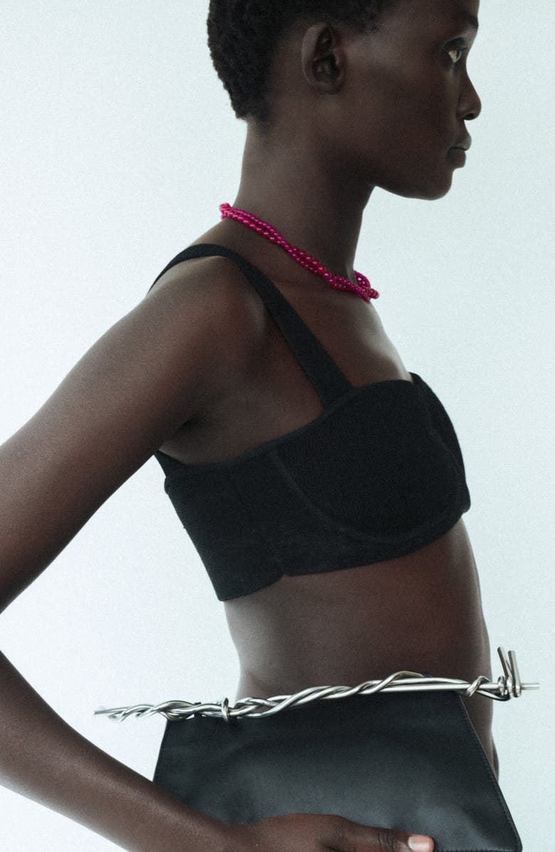 COMPLETEDWORKS Chalcedony Beaded Necklace, Alternate, color, Pink