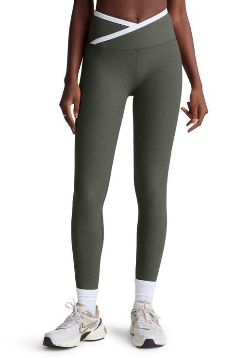 Spacedye Outlines High Waist Midi Leggings