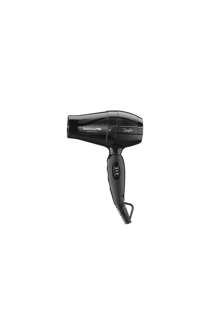 Nano Titanium Bambino Compact Dryer, Main, color, Black