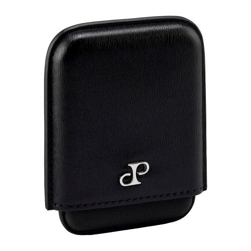 Philipp Molded Card Case In Black