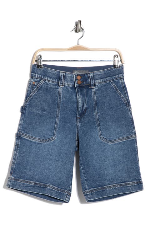 Porkchop Long Denim Shorts