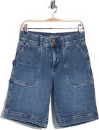 Democracy Porkchop Long Denim Shorts