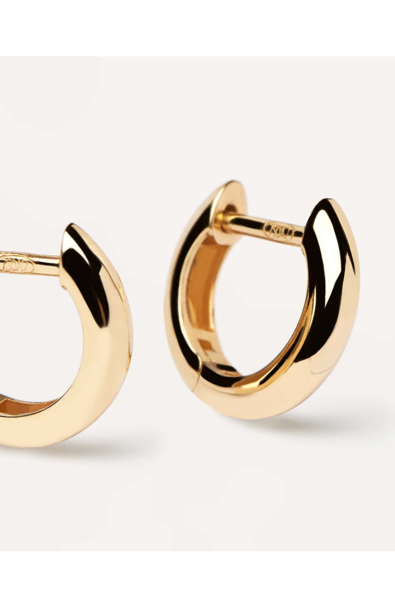 PDPAOLA Gold Bold Mini Hoops, Alternate, color,