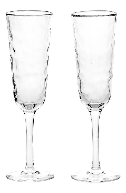 Puro Set of 2 Toasting Flutes