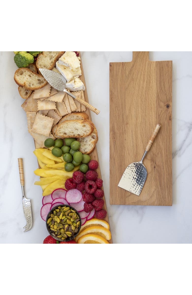 Be Home Aquila Cheese Knives - Set of 3, Alternate, color, Grey