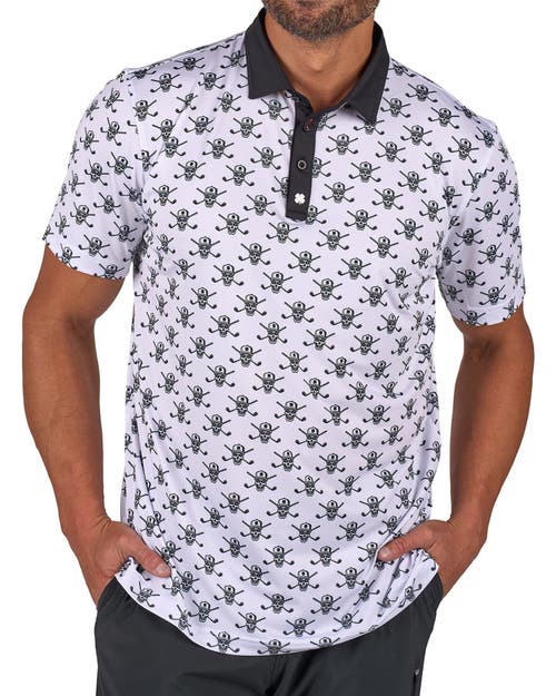 Black Clover Spooky Polo In White