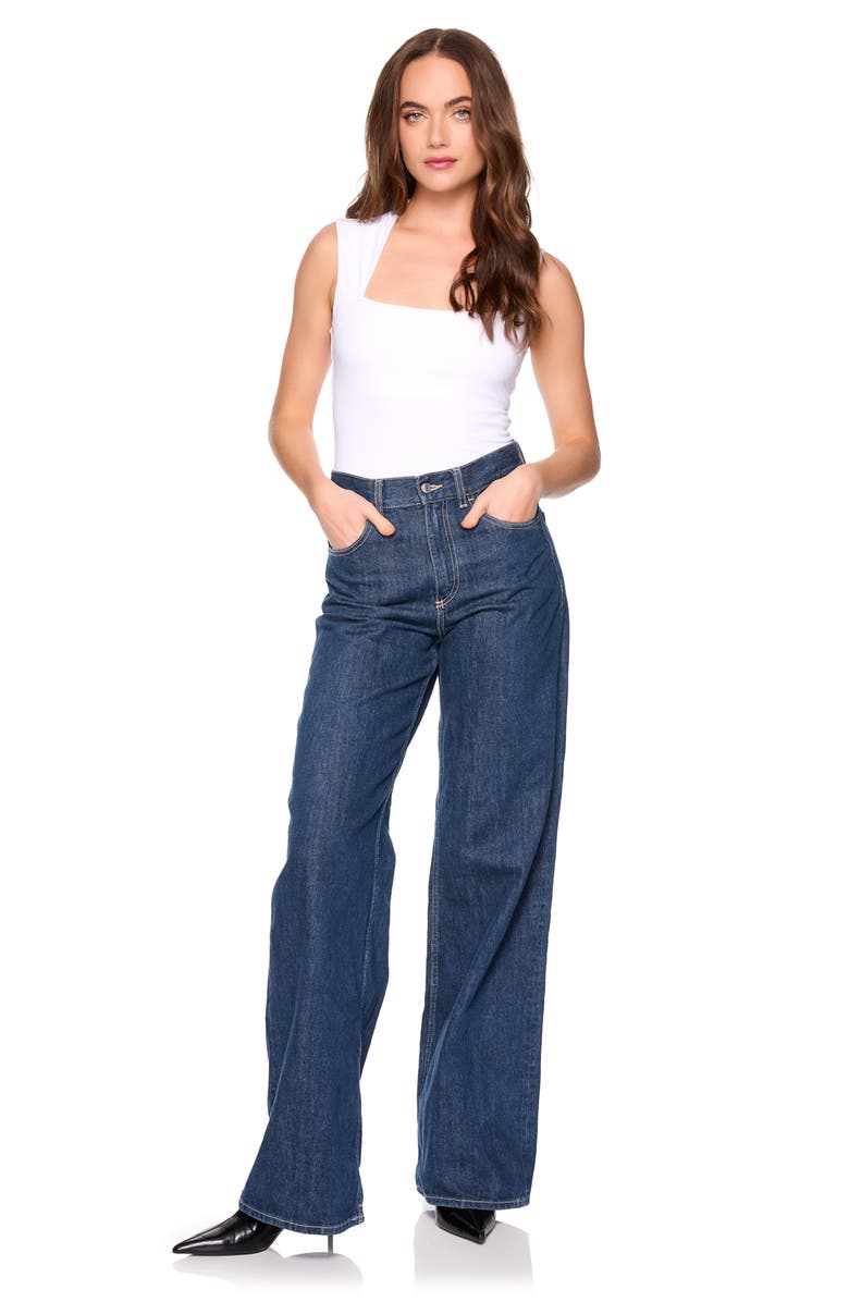 Susana Monaco Square Neck Tank, Alternate, color, Sugar