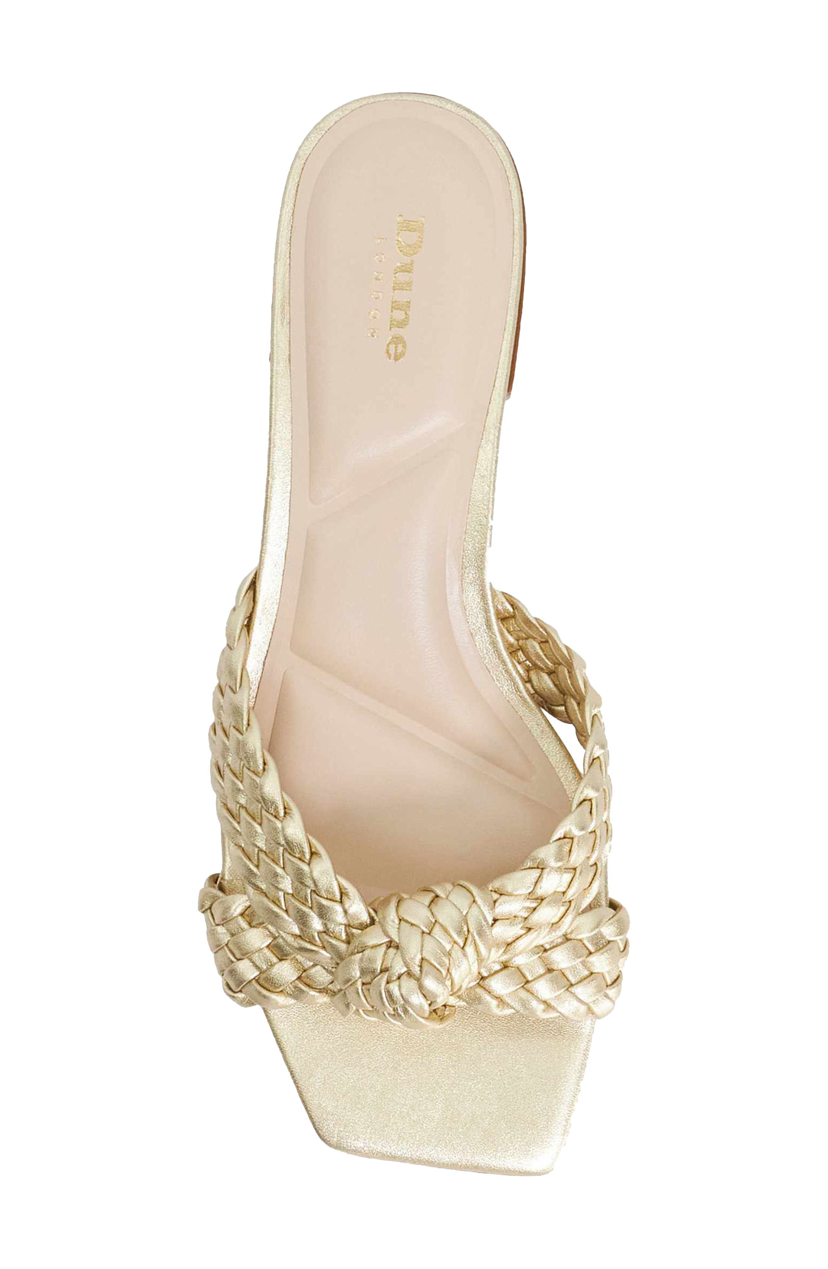 Lacees Block Heel Sandal, Alternate, color, GOLD