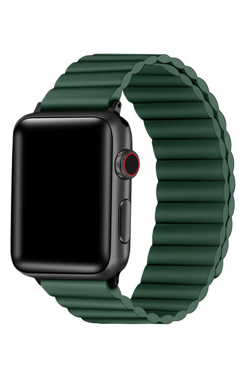 The Posh Tech Silicone Apple Watch® Watchband In Green