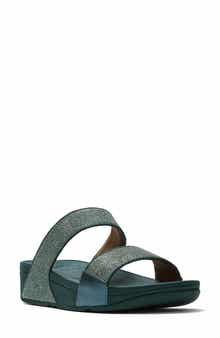 FitFlop Lulu ShimmerGlitz Slide Sandal
