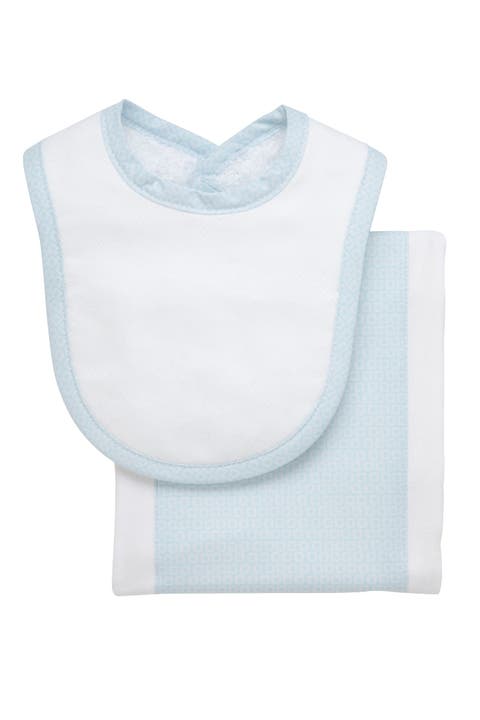 Dot Drooler Bib & Burp Set