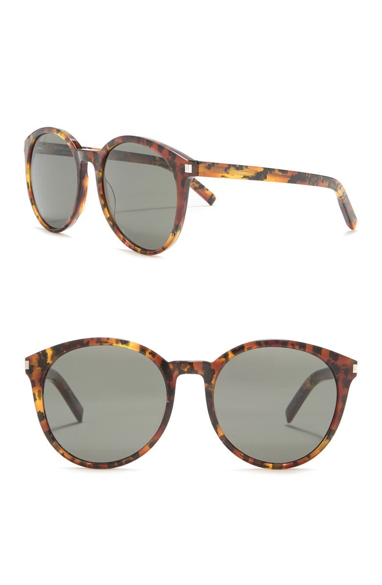 Saint Laurent Oversized 54mm Sunglasses, Main, color, Grey