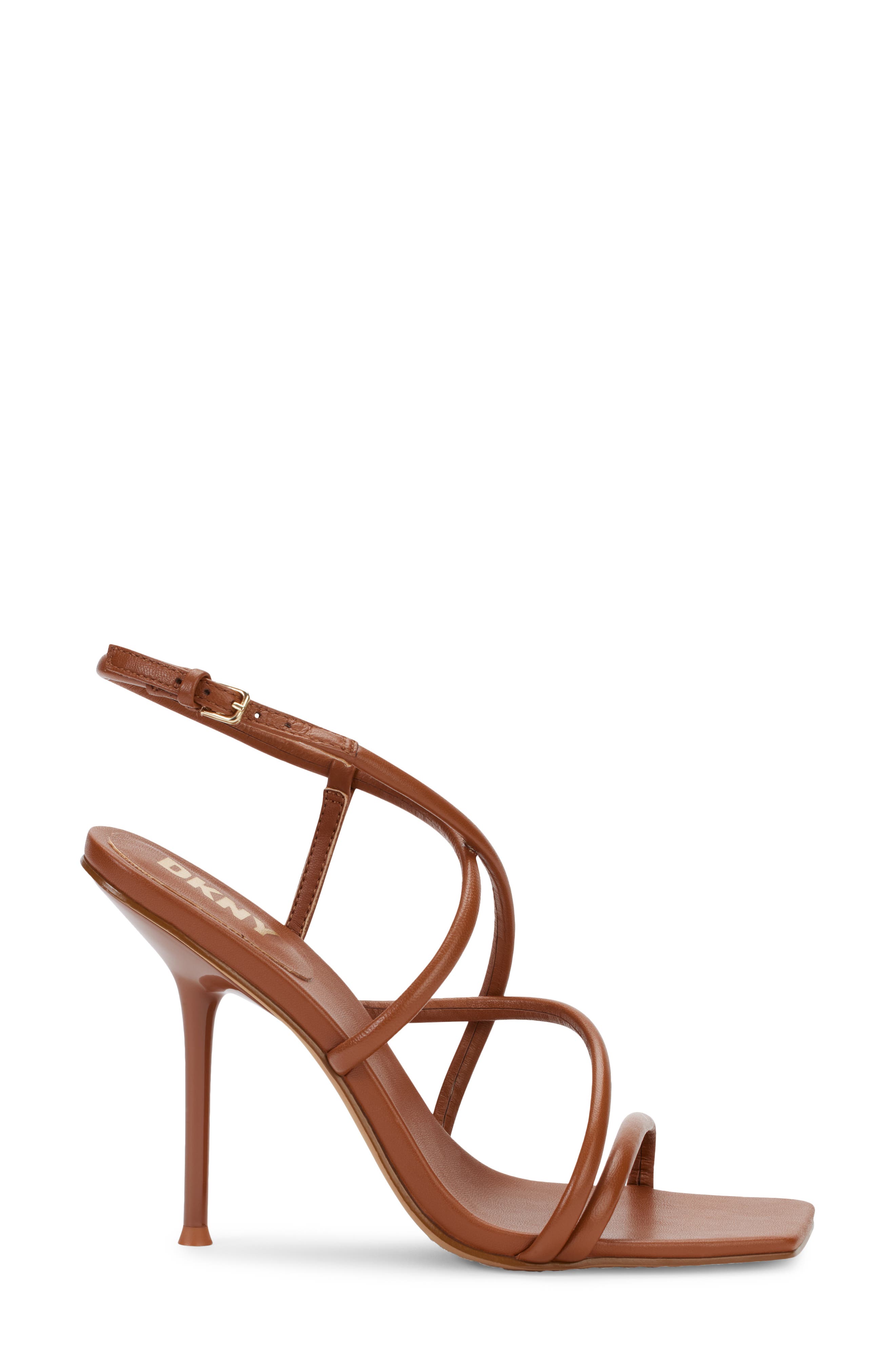 Reia Strappy Sandal, Alternate, color, DK COGNAC
