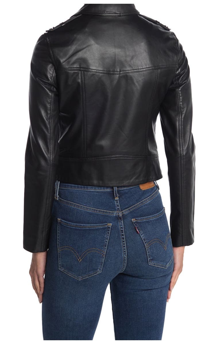 Soia & Kyo Leather Moto Jacket, Alternate, color, 