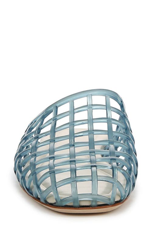 Shop Vince Barcelona Jelly Cage Mule In Oceanic