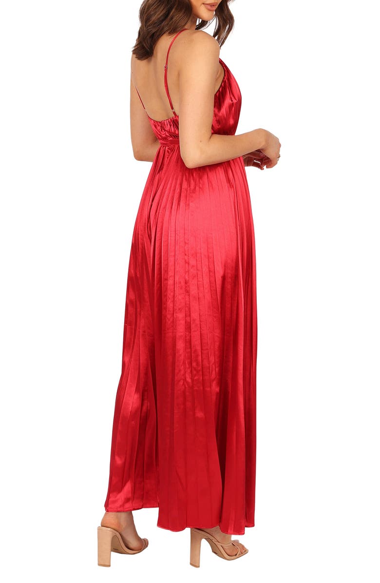 Petal & Pup Eden Pleated Wide Leg Jumpsuit, Alternate, color, 