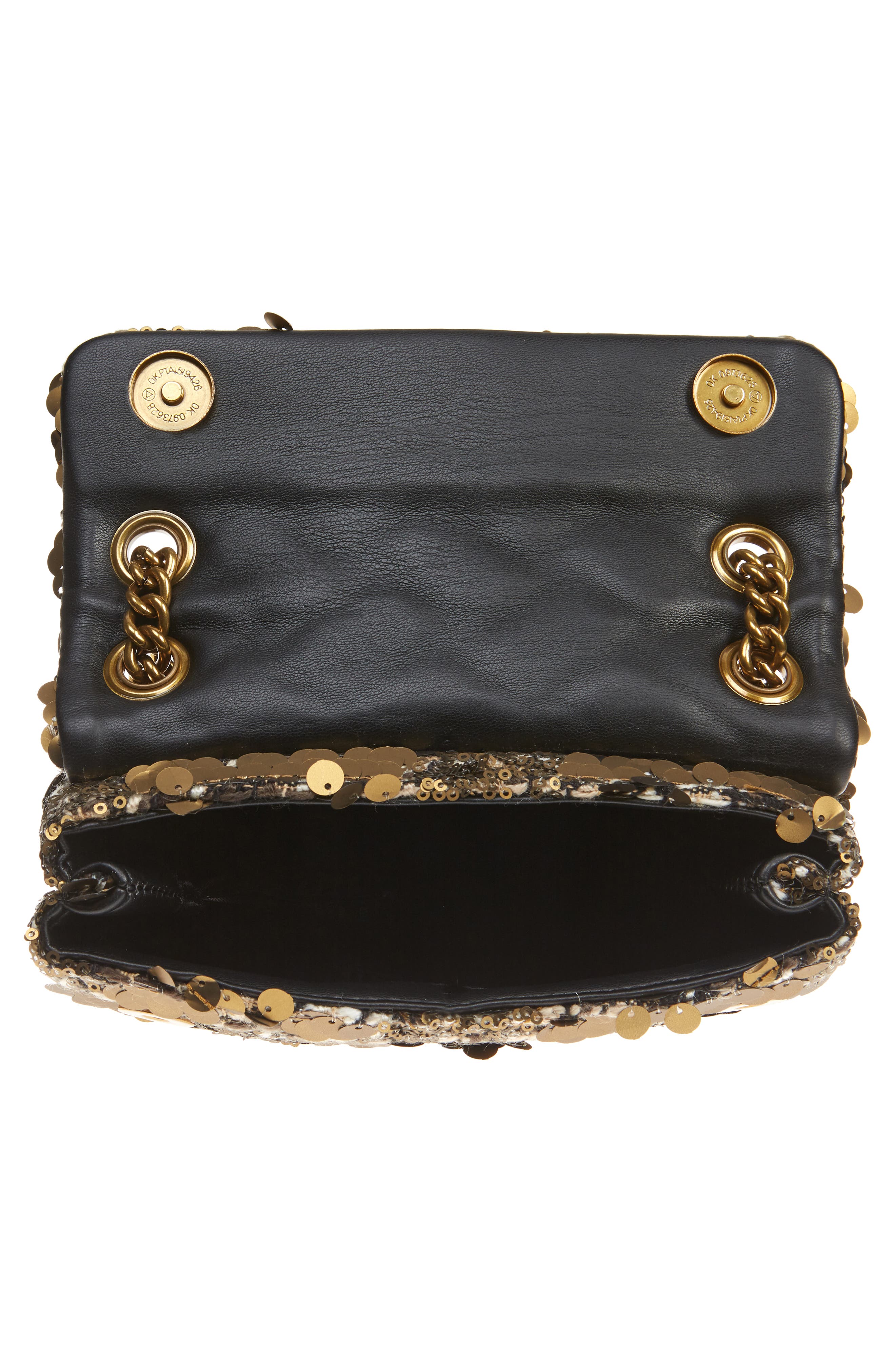 Kurt Geiger London Mini Kens Sequin Crossbody Bag, Alternate, color, 