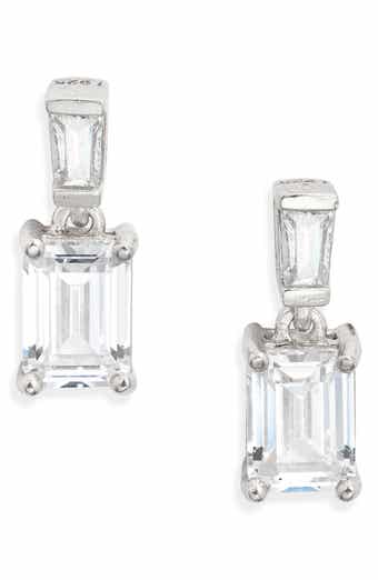 Cubic Zirconia Drop Earrings