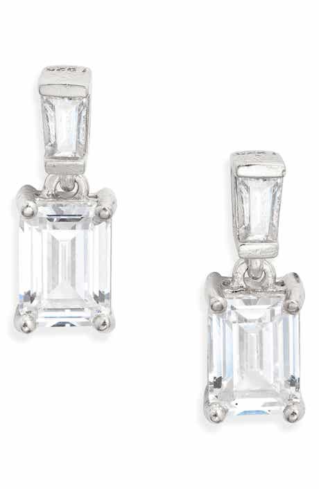 Nordstrom Cubic Zirconia Drop Earrings