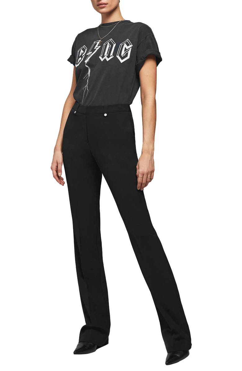 ANINE BING Flared Suit Pants, Alternate, color, 