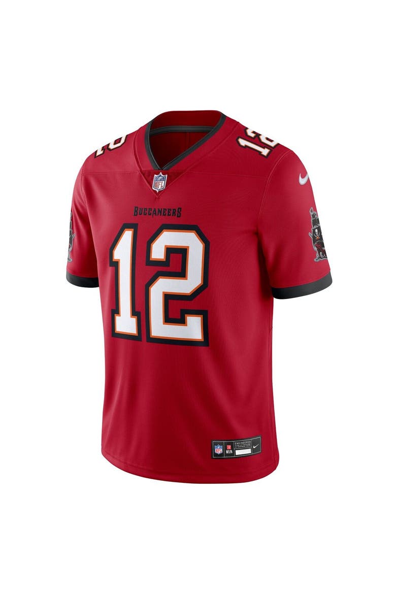 Men's Nike Tom Brady Red Tampa Bay Buccaneers  Vapor Untouchable Limited Jersey, Alternate, color, Red