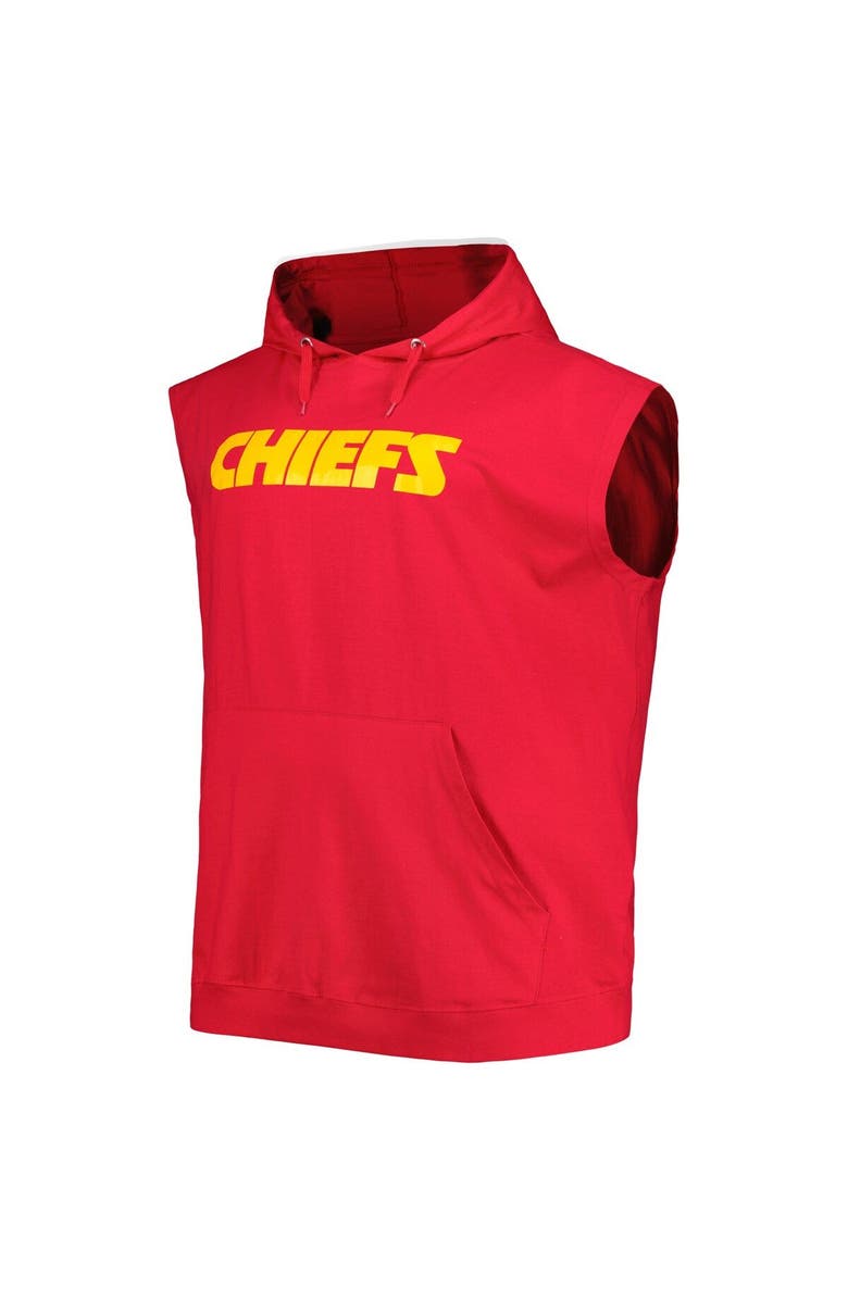 PROFILE Men's Profile Patrick Mahomes Red Kansas City Chiefs Big & Tall Muscle Pullover Hoodie, Alternate, color, 