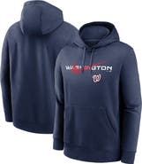 Nike Men's Nike Navy Washington Nationals Swoosh NeighborHOOD Pullover Hoodie