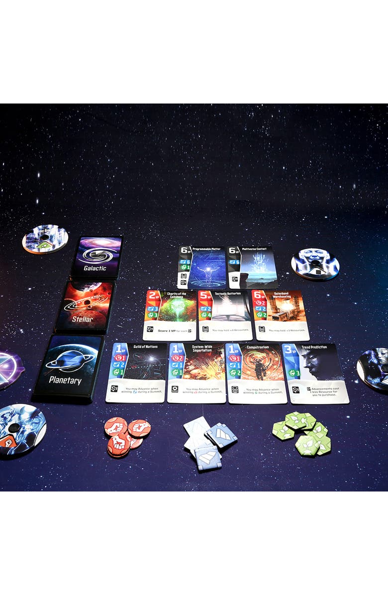 WizKids Games Kardashev Scale Civilization Advancement Game, Ages 12+, Alternate, color, Multicolored