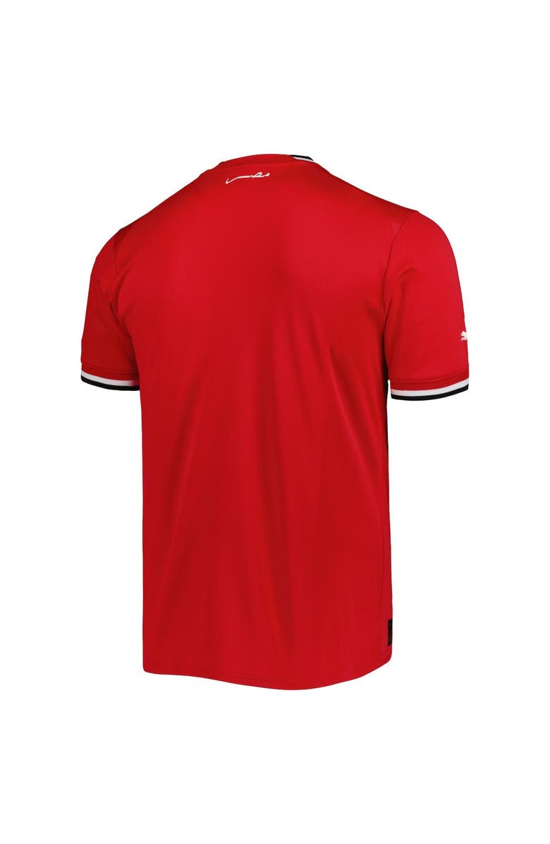 PUMA Men's Puma Red Egypt National Team 2022/23 Home Replica Jersey, Alternate, color,