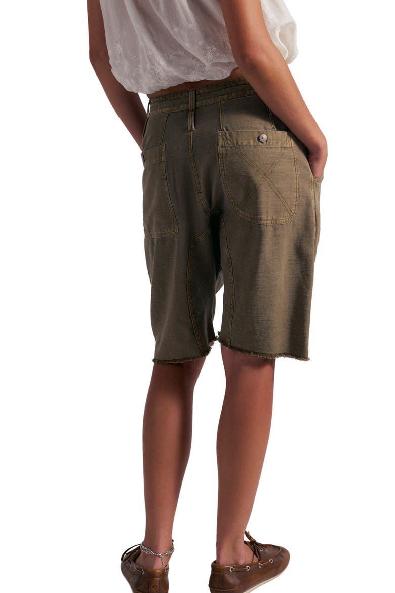 Sage Tie Waist Shorts, Alternate, color, DUSTED COCOA