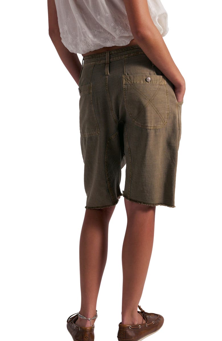 Free People Sage Tie Waist Shorts, Alternate, color, 