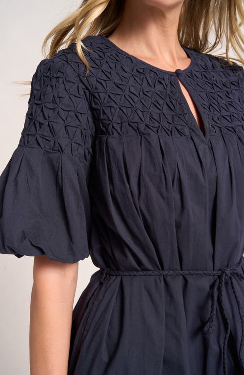 Shop Matty M Kailyn Honeycomb Cotton Minidress